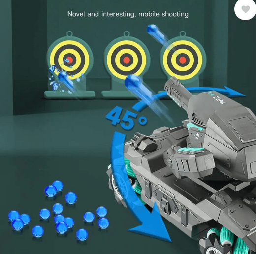 RC Water Ball Shooter Tank | 360ยฐ Stunt Car Kids