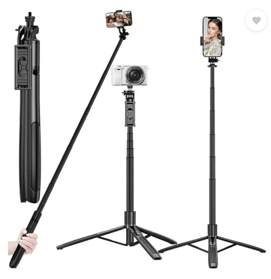 Bluetooth Selfie Stick - L16 360ยฐ Extendable Tripod Remote