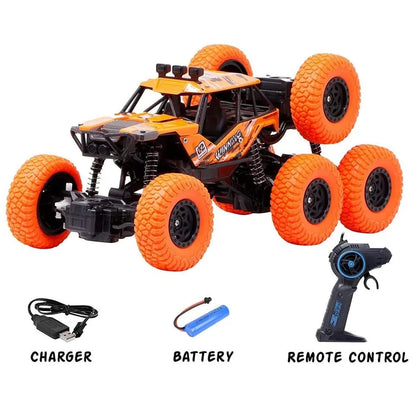 RC Climbing Car - 8 Wheels Rock Climber Remote Control Car