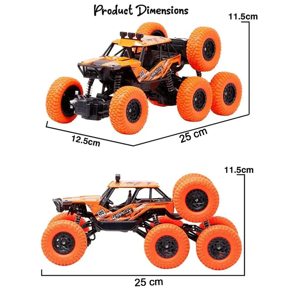 RC Climbing Car - 8 Wheels Rock Climber Remote Control Car