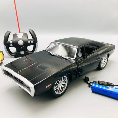Rechargeable RC Car for Kids with LED Lights
