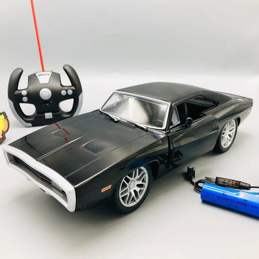 Rechargeable RC Car for Kids with LED Lights