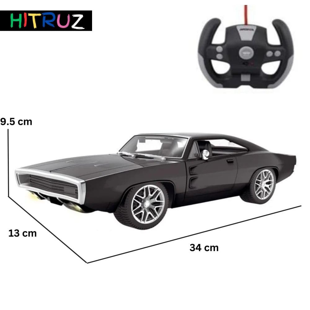 Rechargeable RC Car for Kids with LED Lights