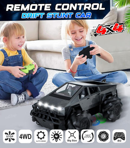 RC Truck for Kids 1:12 4x4 with LED Lights