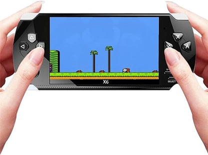 4.3" Handheld Game Console - 1500 Games, 8GB Storage