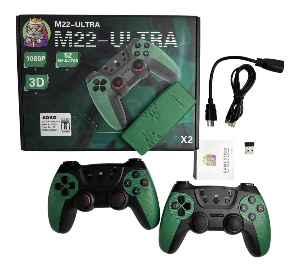 M22 Ultra Retro Game Console - 30K Games, Dual Wireless