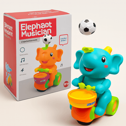 Baby Musical Toy Elephant - Interactive Play