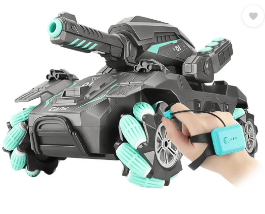 RC Water Ball Shooter Tank | 360° Stunt Car Kids