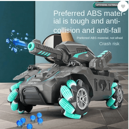 RC Water Ball Shooter Tank | 360° Stunt Car Kids