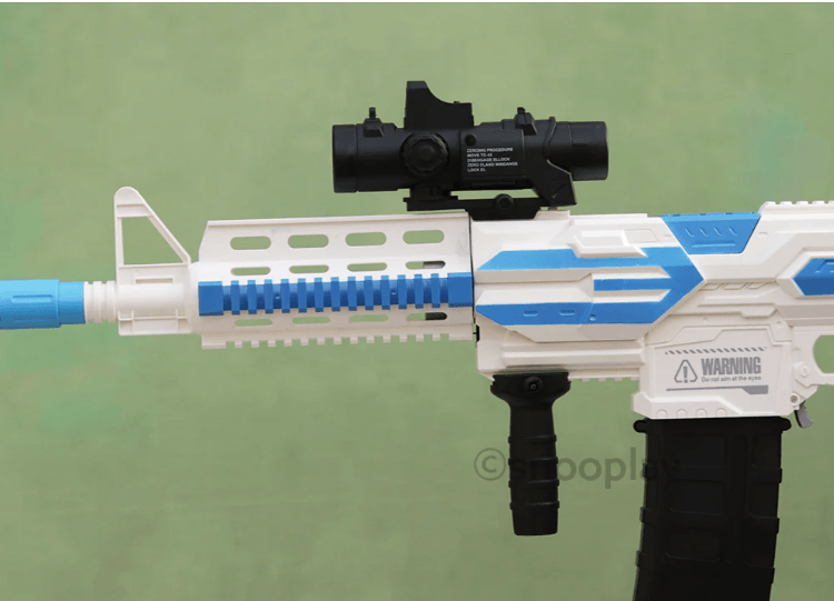 Toy Blaster for Kids - Storm Shooting Gun, 20 Foam Bullets