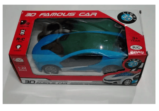 Remote Control Car - 3D Lighting RC Car for Kids 3+ Years