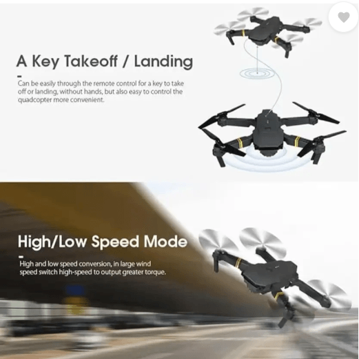 4K camera mini drone WiFi connectivity smartphone control aerial drone