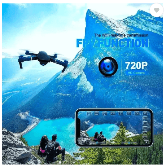 4K camera mini drone folding design portable compact WiFi drone