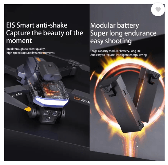 Fitpro P18 Pro drone remote controller and accessories included