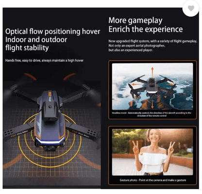 Lightweight 4K obstacle avoidance drone aerial photography capabilities