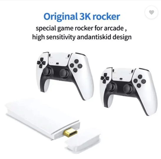 Retro Gaming Console - 10k+ Games & 4K HD Output