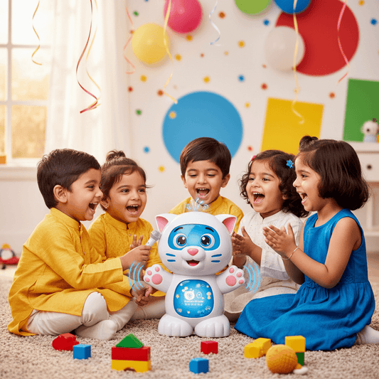 Children Enjoying the Toy