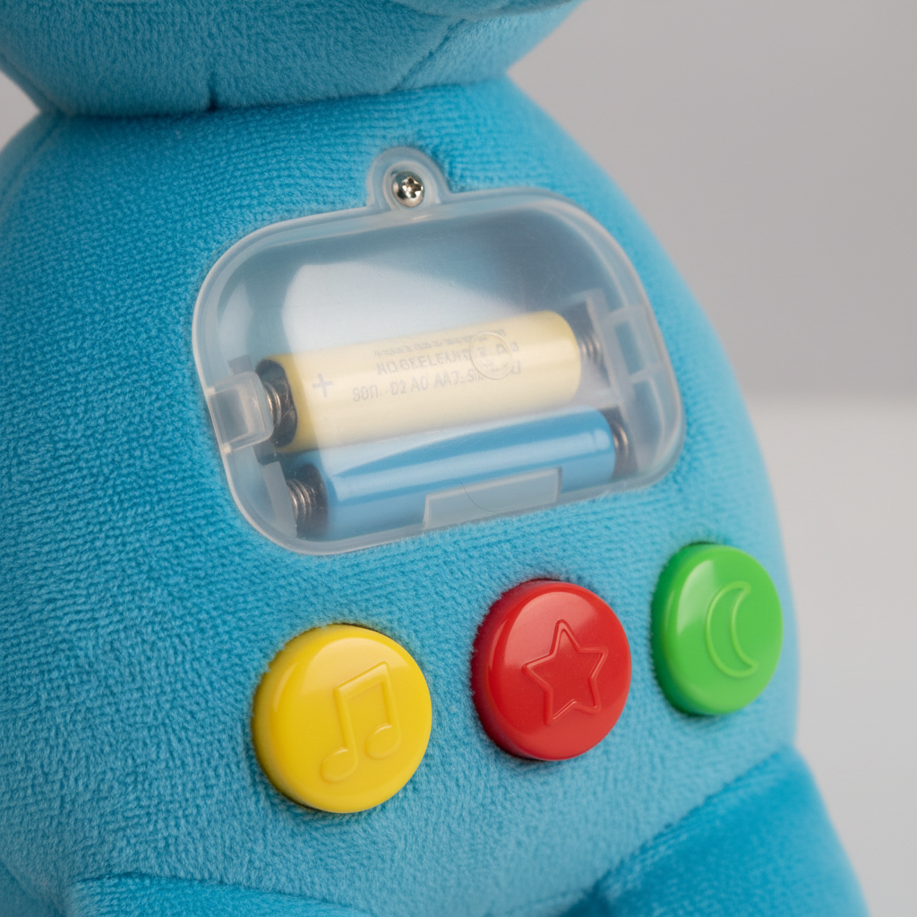 Elephant Musical Toy Features Close-up