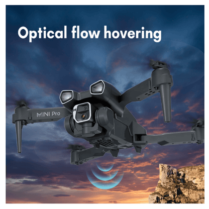 Mini RC Drone with Gesture Control and App Connectivity - Side Angle