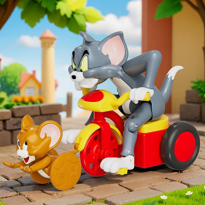 Tom and Jerry Toy - Pull Back Car for Kids No Battery Needed