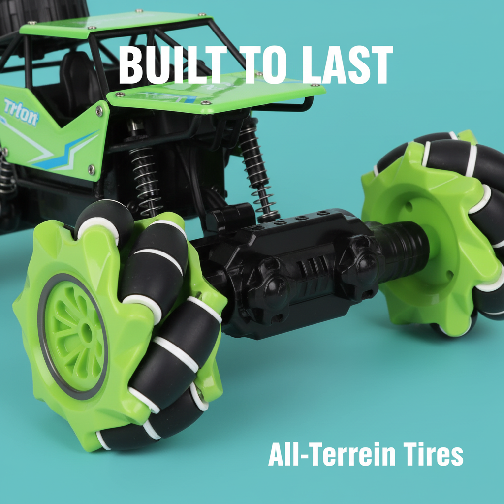 RC Rock Crawler 360° Drift Car Kids Remote Control Truck