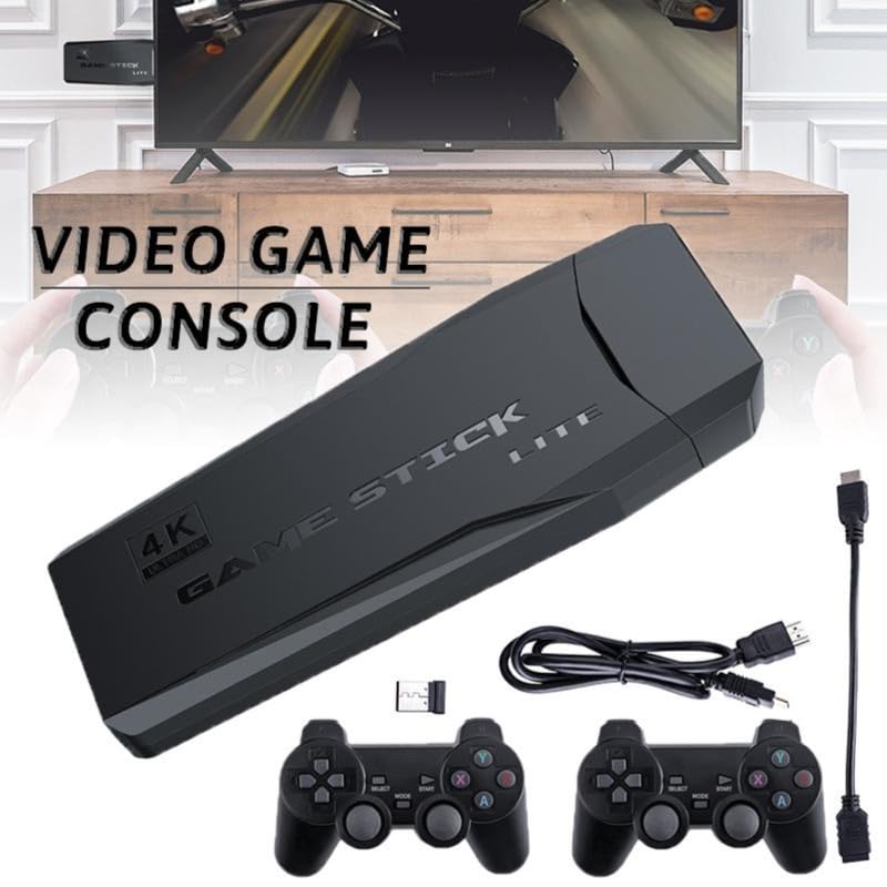 Classic retro gaming console - wireless HDMI with dual controllers included
