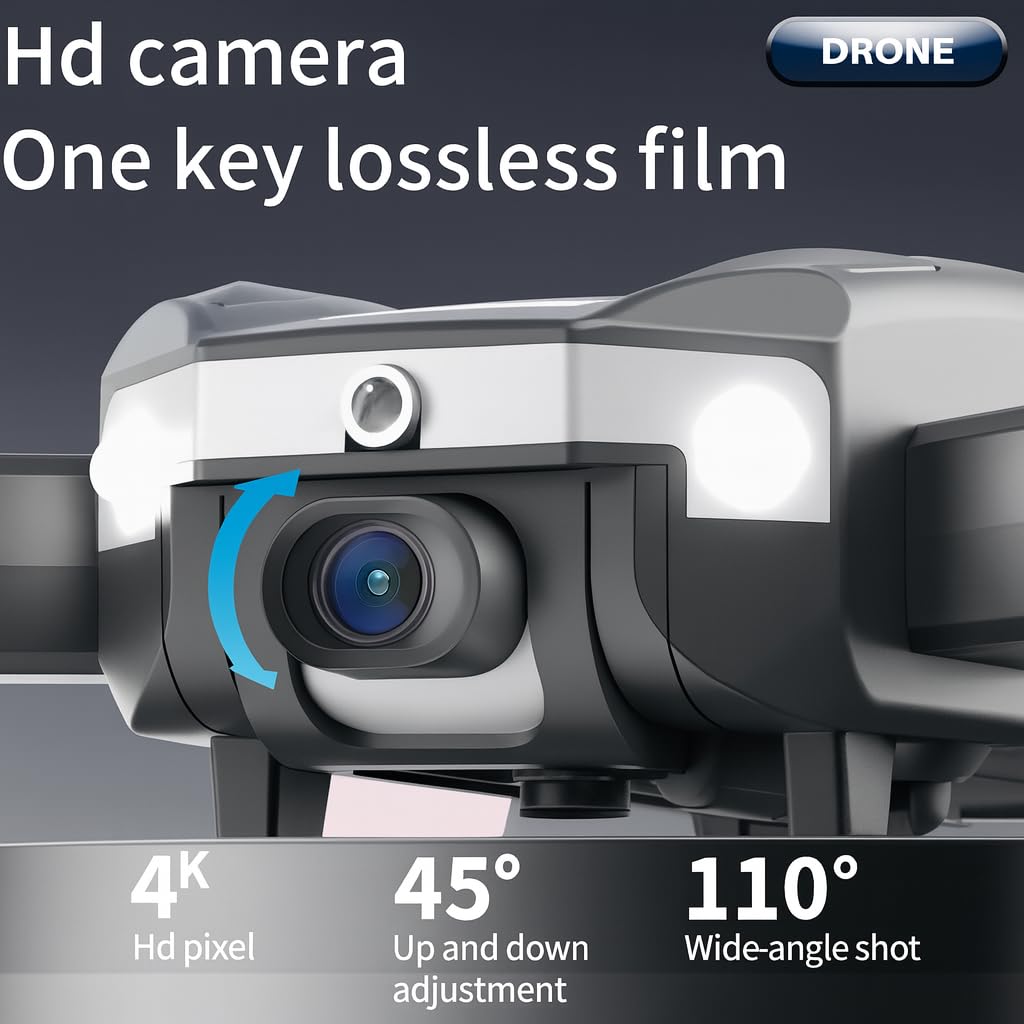 Foldable HD Drone with 1080P Camera - Smart Control & FPV