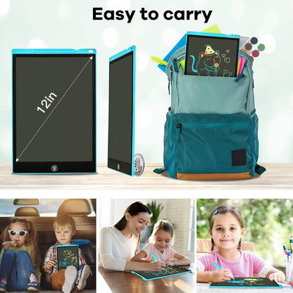 12" LCD Writing Tablet for Kids Age 3-7